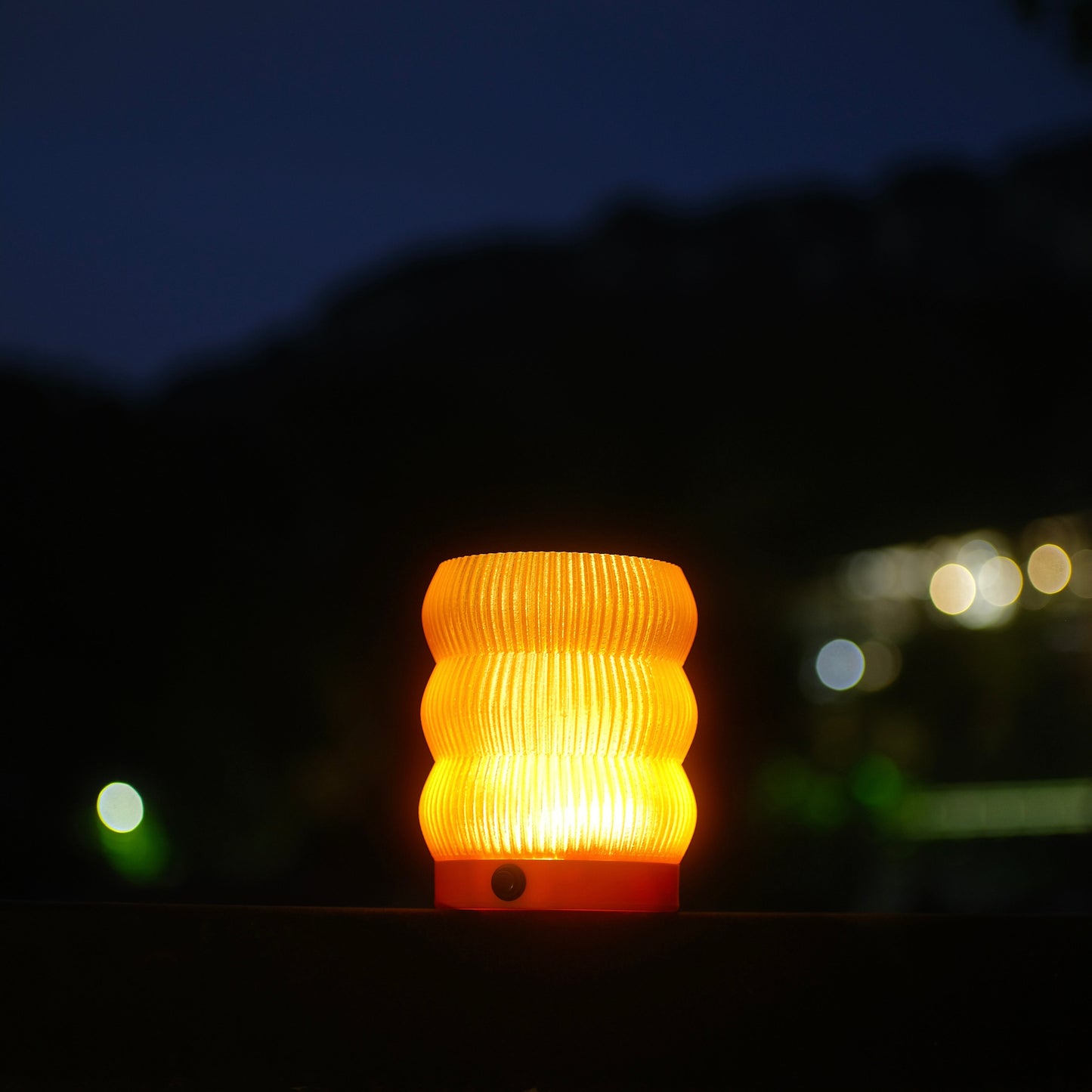 Amelie Mini Orange — Cordless & Dimmable